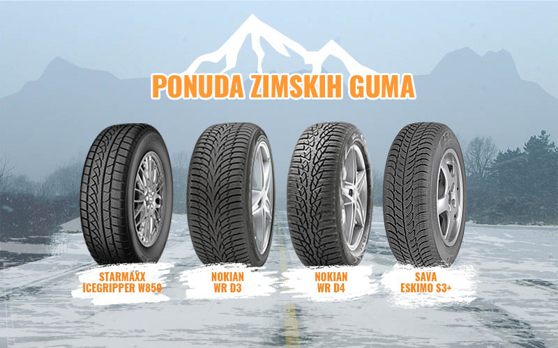 Izdvojeno iz ponude zimskih guma